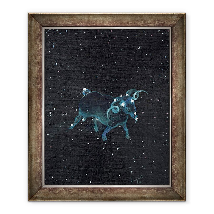 Tablou inramat - Vincent Alexander Booth - Semn stea Aires, 2016, 70 x 85 cm