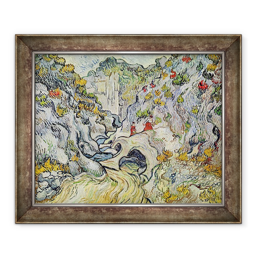Tablou inramat - Vincent van Gogh - Rapa Peyroulets, 70 x 85 cm
