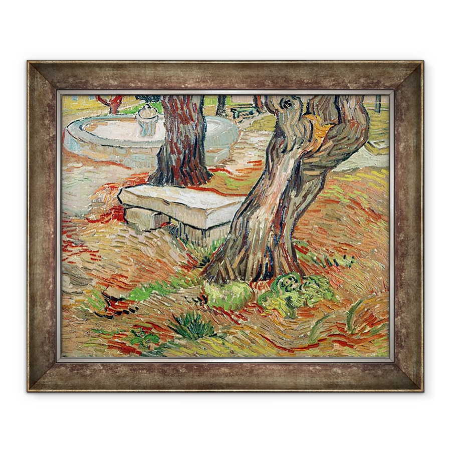 Tablou inramat - Vincent van Gogh - Banca de rezerve de la Saint-Remy, 70 x 85 cm