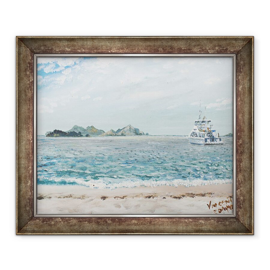 Tablou inramat - Vincent Alexander Booth - Insulele Whitsunday Australia, 1998, 70 x 85 cm