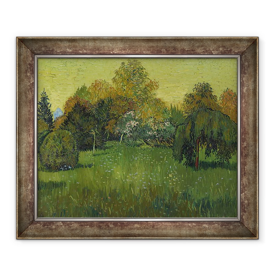 Tablou inramat - Vincent van Gogh - Gradina Poetului, 70 x 85 cm