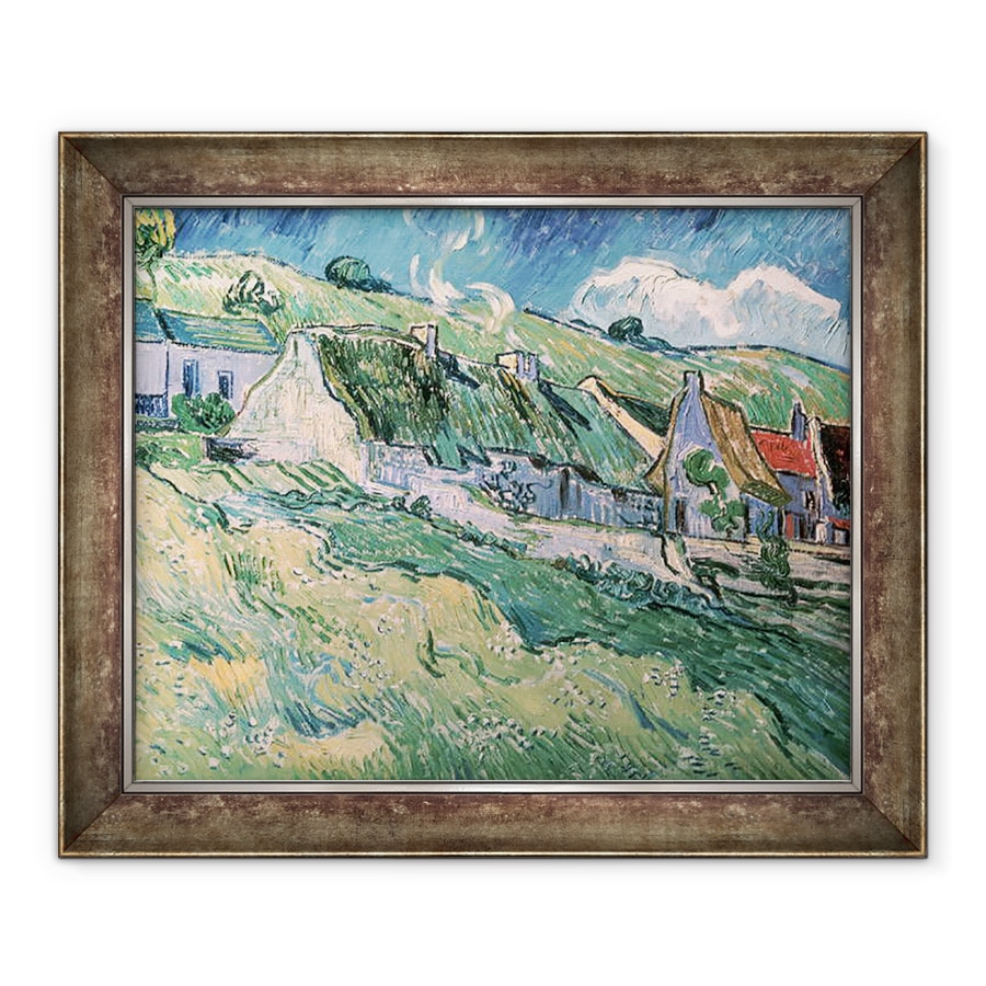 Tablou inramat - Vincent van Gogh - Cabane la Auvers-sur-Oise, 70 x 85 cm