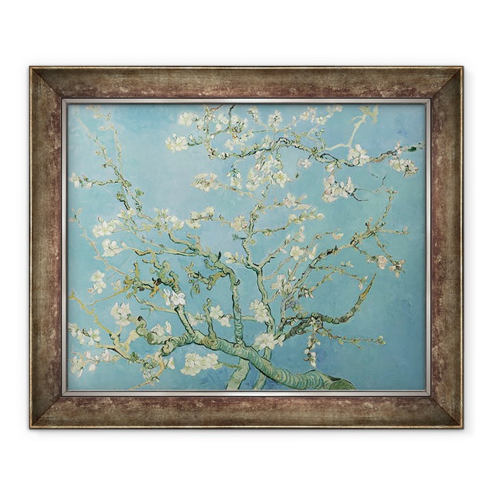 Tablou inramat - Vincent van Gogh - Almond Blossom, 50 x 60 cm