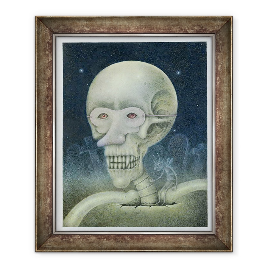 Tablou inramat - Wayne Anderson - Skellybones si Grubsteak, 70 x 85 cm
