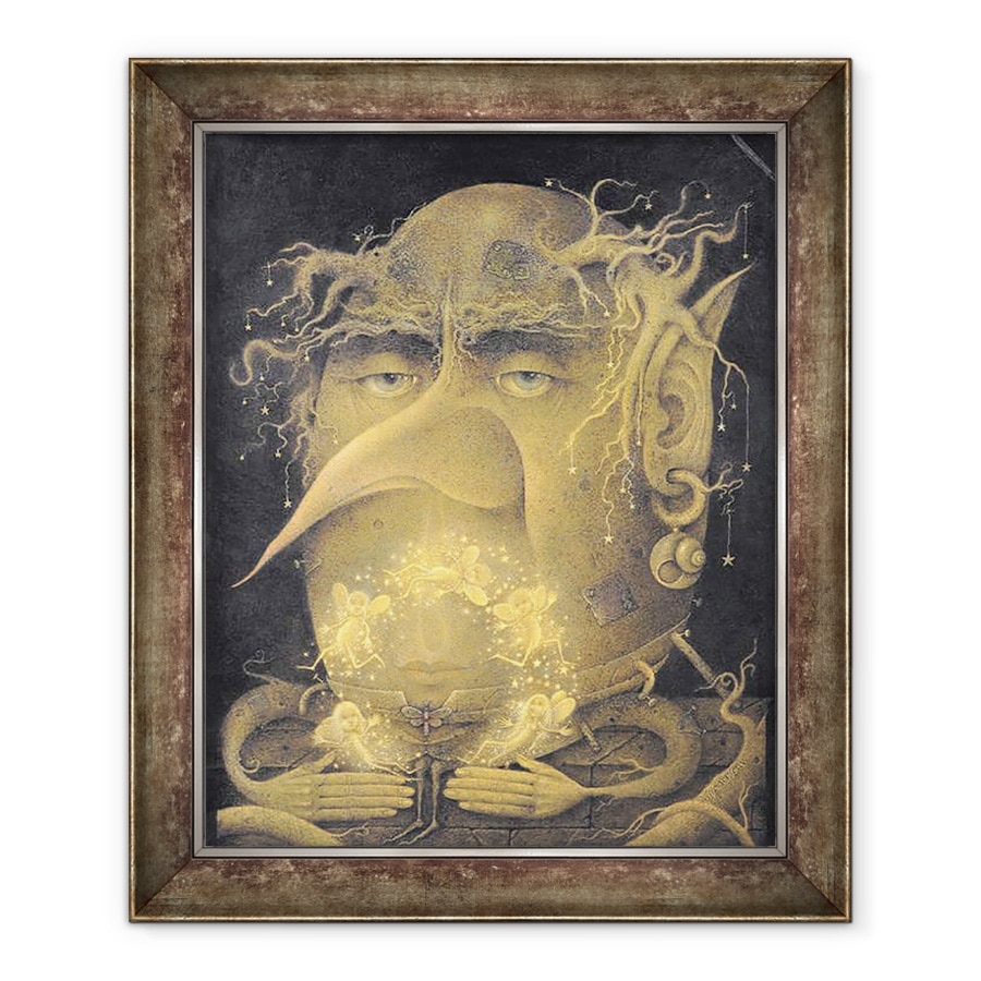 Tablou inramat - Wayne Anderson - Juggler zana, 70 x 85 cm