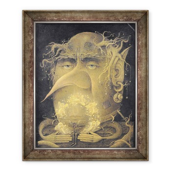 Tablou inramat - Wayne Anderson - Juggler zana, 70 x 85 cm Tablou inramat - Wayne Anderson - Juggler zana, 70 x 85 cm