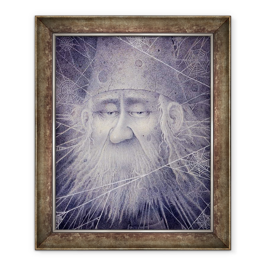 Tablou inramat - Wayne Anderson - Merlin transformat in piatra, 2000, 70 x 85 cm