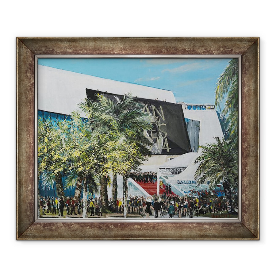 Tablou inramat - Vincent Alexander Booth - Cannes 2014, 70 x 85 cm