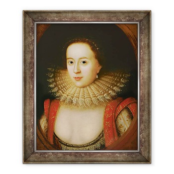 Tablou inramat - William Larkin - Portret De Frances Howard 1590-1632 Contesa De Somerset, 50 x 60 cm Tablou inramat - William Larkin - Portret De Frances Howard 1590-1632 Contesa De Somerset, 50 x 60 cm