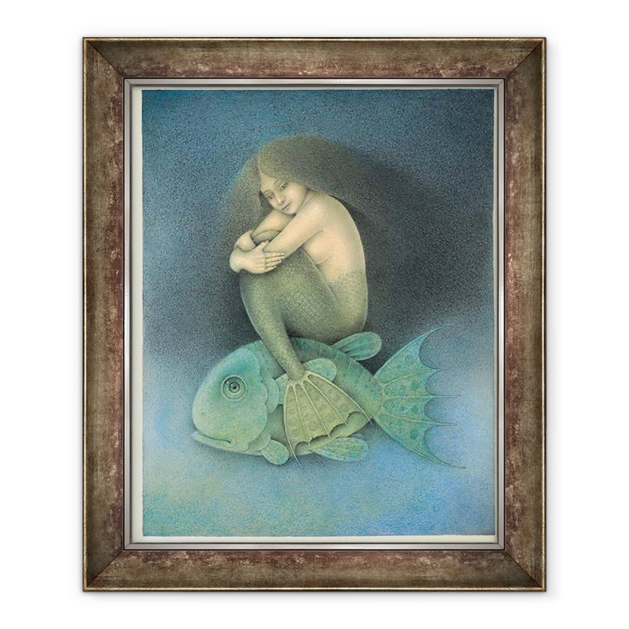 Tablou inramat - Wayne Anderson - Omermaid, 70 x 85 cm