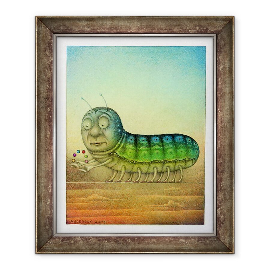 Tablou inramat - Wayne Anderson - Jonglerie Omida, 70 x 85 cm