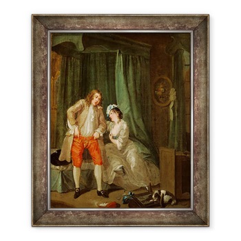 Tablou inramat - William Hogarth - Dupa, 70 x 85 cm Tablou inramat - William Hogarth - Dupa, 70 x 85 cm