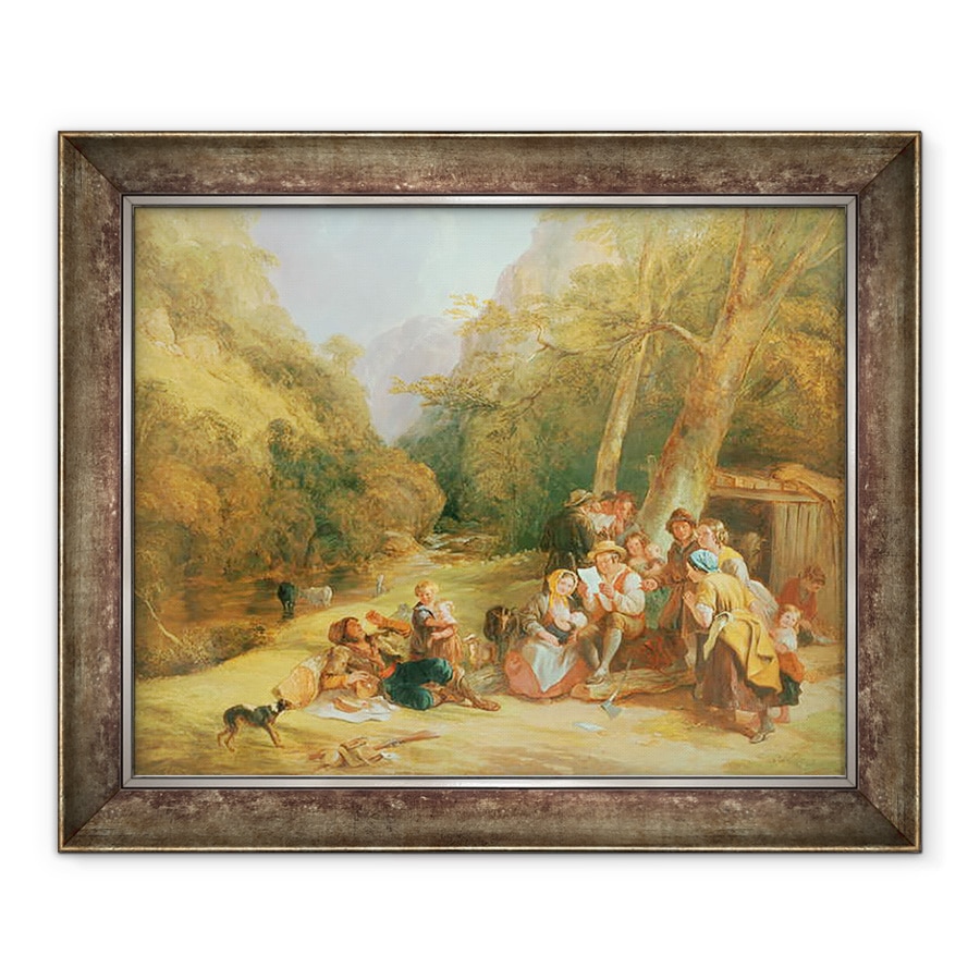 Tablou inramat - William Frederick Witherington - Citirea scrisorii, 70 x 85 cm