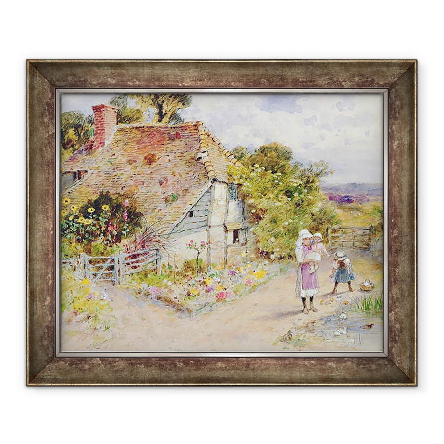 Tablou inramat - William Stephen Coleman - Urmarind ratele, 70 x 85 cm