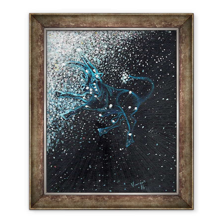 Tablou inramat - Vincent Alexander Booth - Semn stea Taur, 2016, 90 x 110 cm