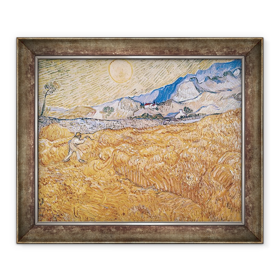 Tablou inramat - Vincent van Gogh - Recoltator, 70 x 85 cm