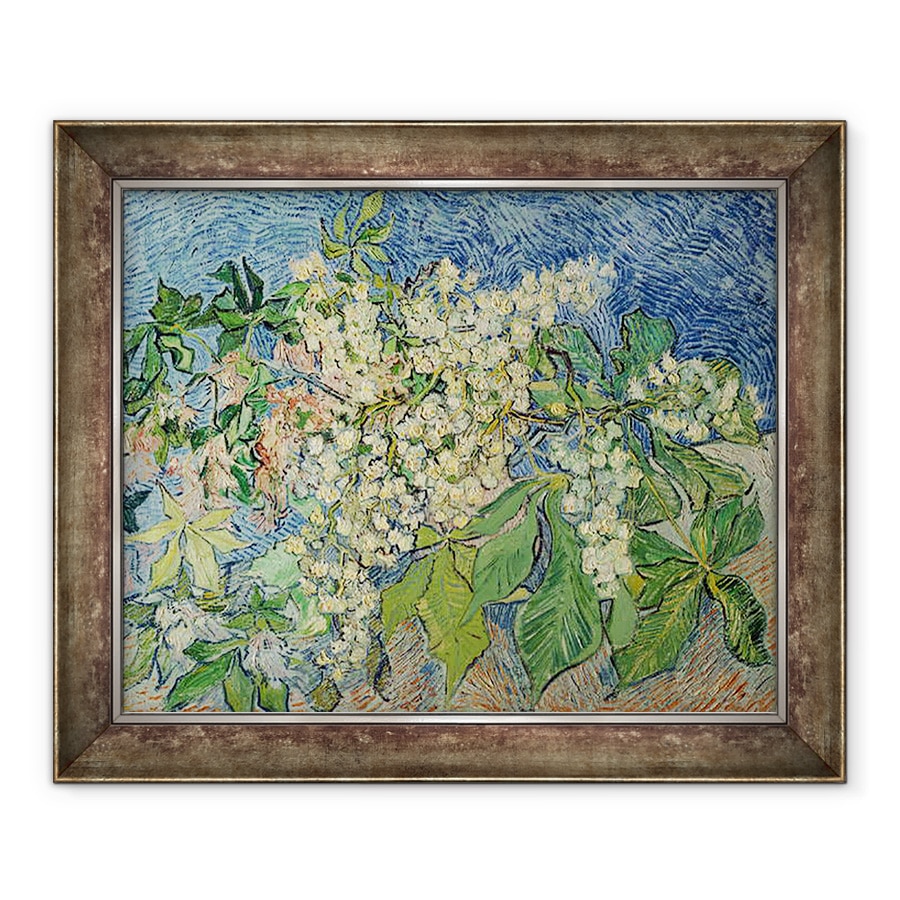 Tablou inramat - Vincent van Gogh - Infloreste crengi de castan, 70 x 85 cm