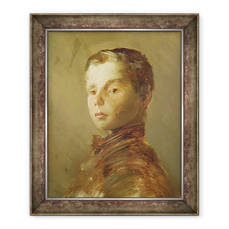 Tablou inramat - Wilhelm Busch - Poza unui baiat, 70 x 85 cm