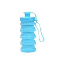 Sticla de apa pliabila, Non BPA, 550 ml, Multicolor