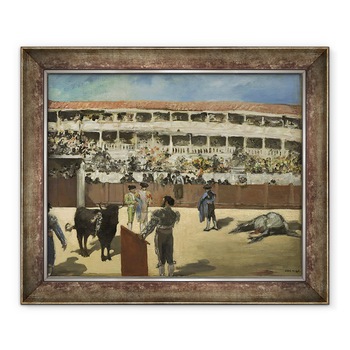 Tablou inramat - Edouard Manet - Lupta tauri, 50 x 60 cm Tablou inramat - Edouard Manet - Lupta tauri, 50 x 60 cm