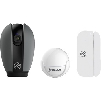 Tellur Smart WiFi Security Pack, Camera, Sensors Tellur Smart WiFi Security Pack, Camera, Sensors