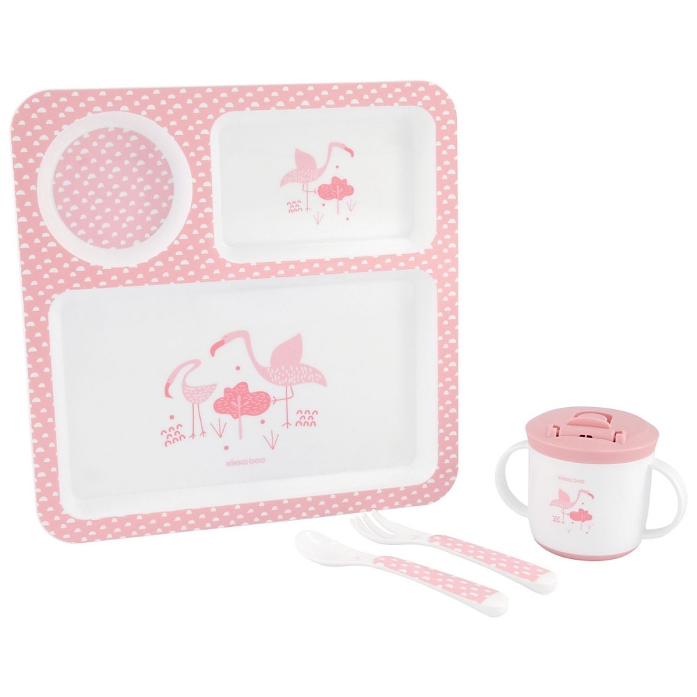 Set de masa complet KikkaBoo Flamingo Pink