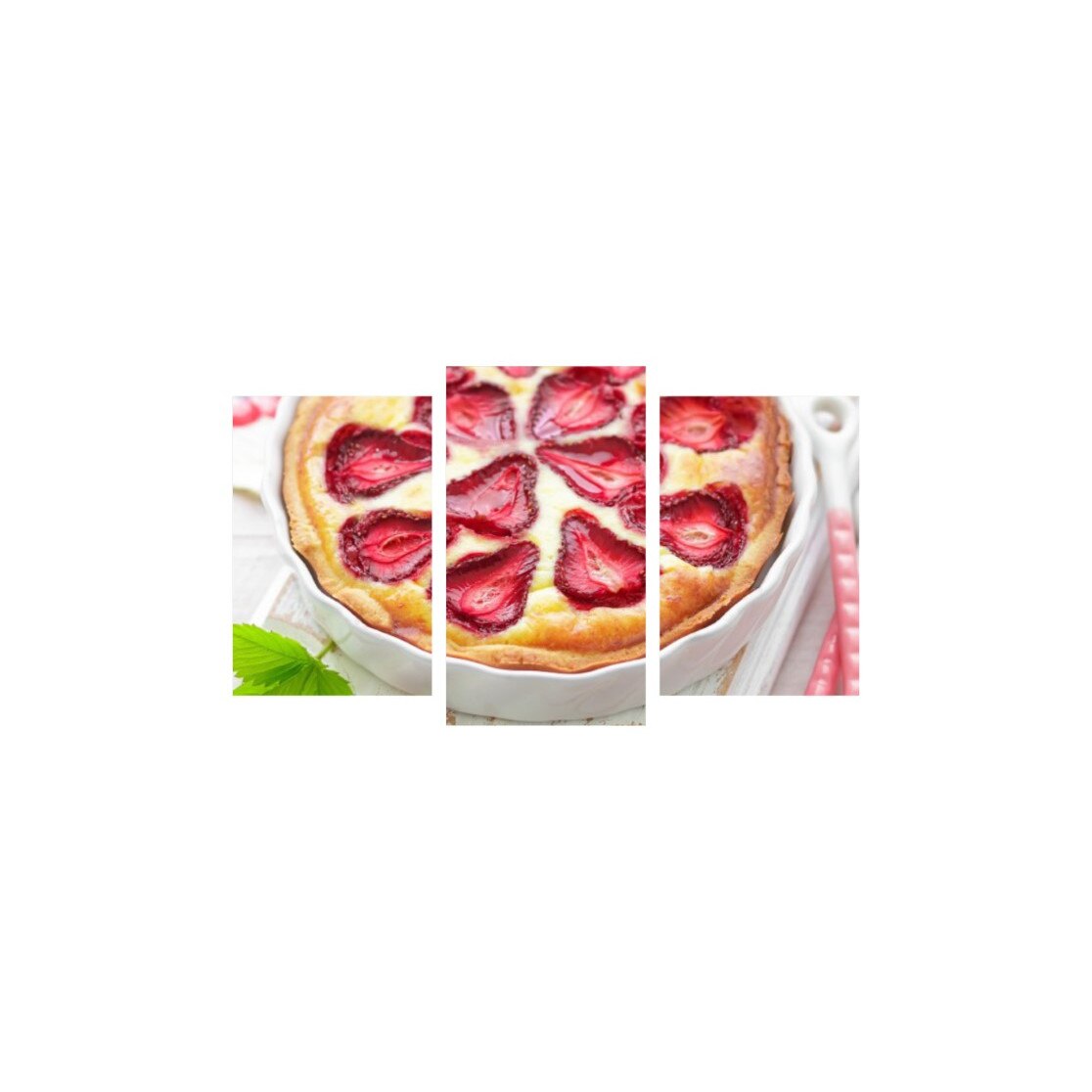 Tablou multicanvas 3 piese 150x90 cm, Food and Drinks model 199