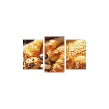 Tablou multicanvas 3 piese 150x90 cm, Food and Drinks model 223 Tablou multicanvas 3 piese 150x90 cm, Food and Drinks model 223