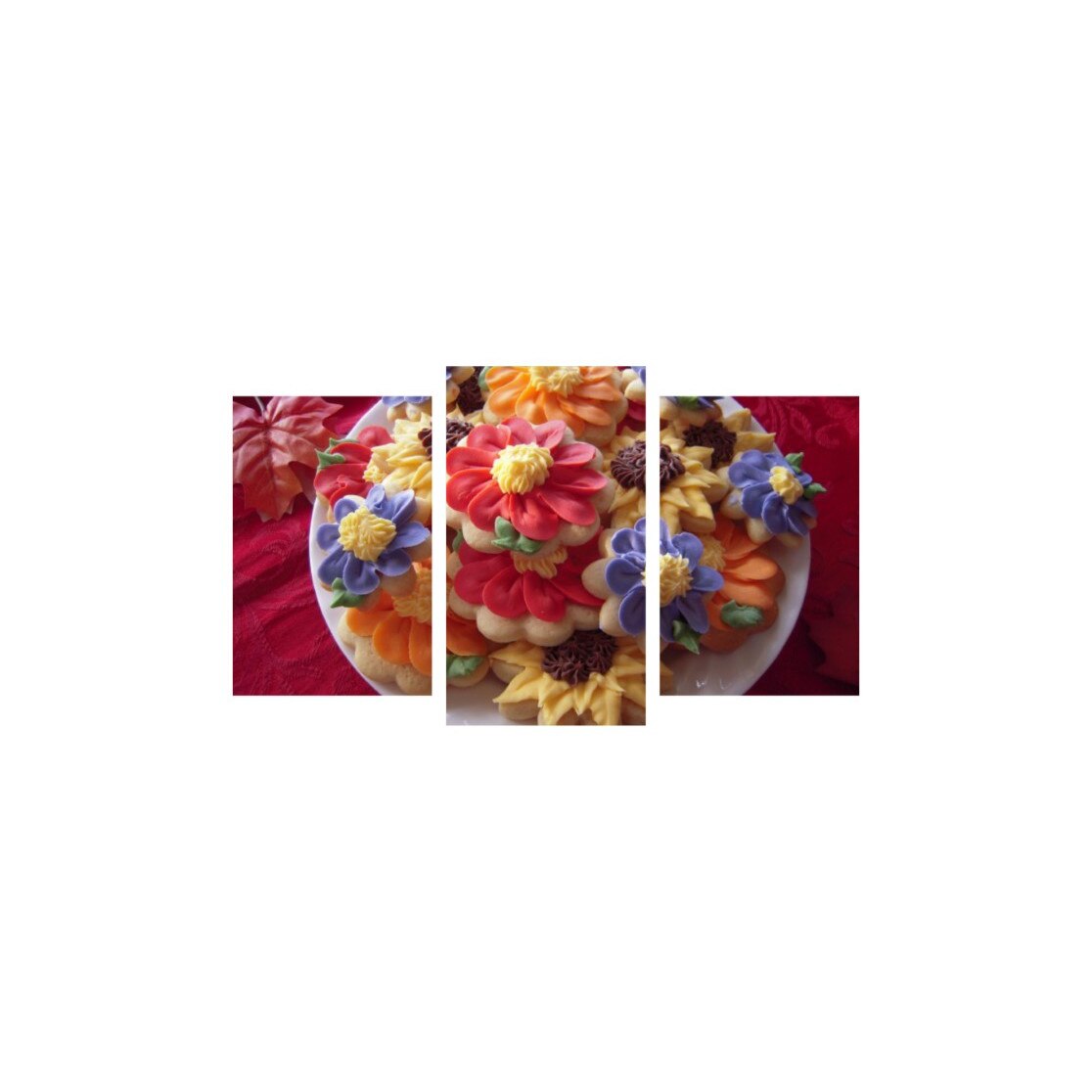 Tablou multicanvas 3 piese 150x90 cm, Food and Drinks model 245