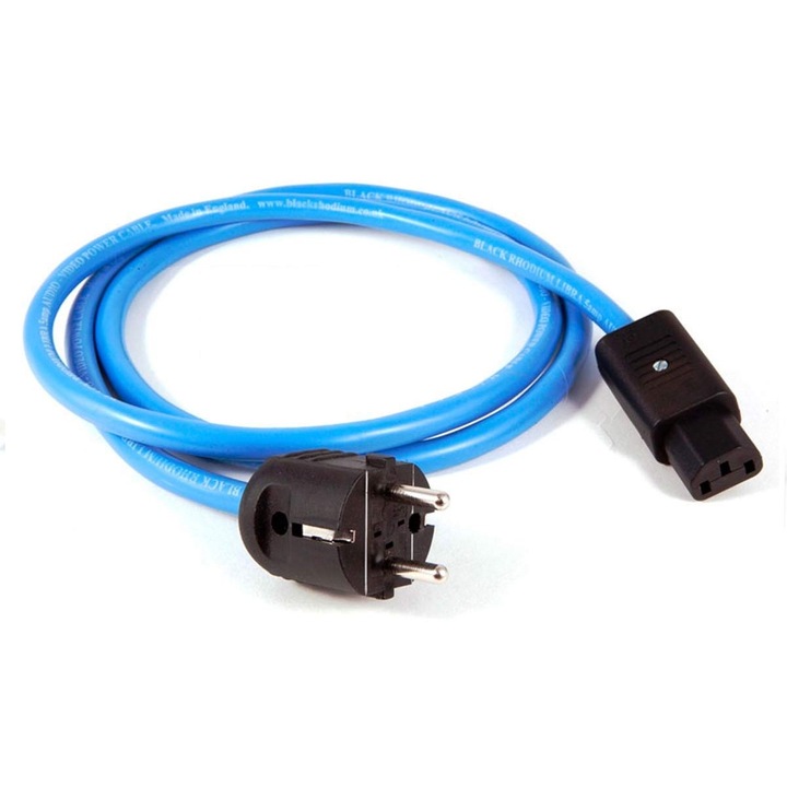 Tápkábel 1,5 m Black Rhodium Libra