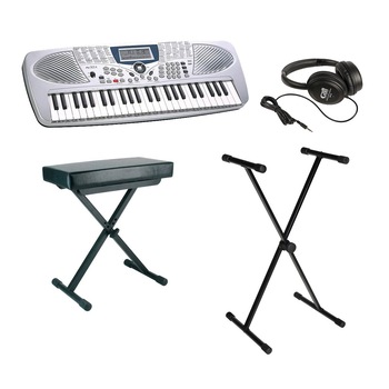 Set orga Medeli MC37A, casti, scaun, stativ Set orga Medeli MC37A, casti, scaun, stativ