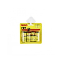 Banda adeziva pentru muste Euos Fly, 4 tuburi, galben
