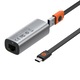 Адаптер Baseus, External Network, USB 3.2, Gen 1, USB, USB-C, сив