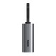 Адаптер Baseus, External Network, USB 3.2, Gen 1, USB, USB-C, сив