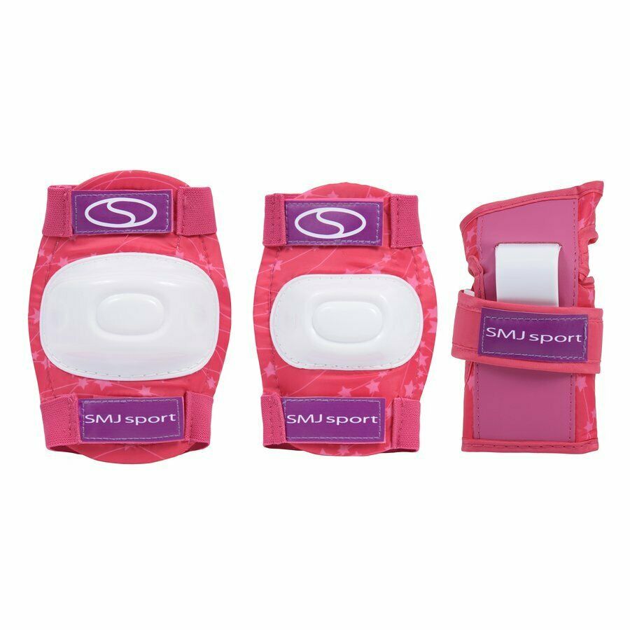 Set de protectie pentru copii SMJ Sport, 6 piese, Roz