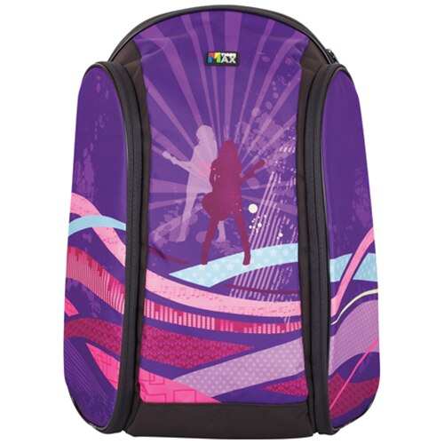 Rucsac Tiger, motiv Dance culoare mov.46x33x21cm