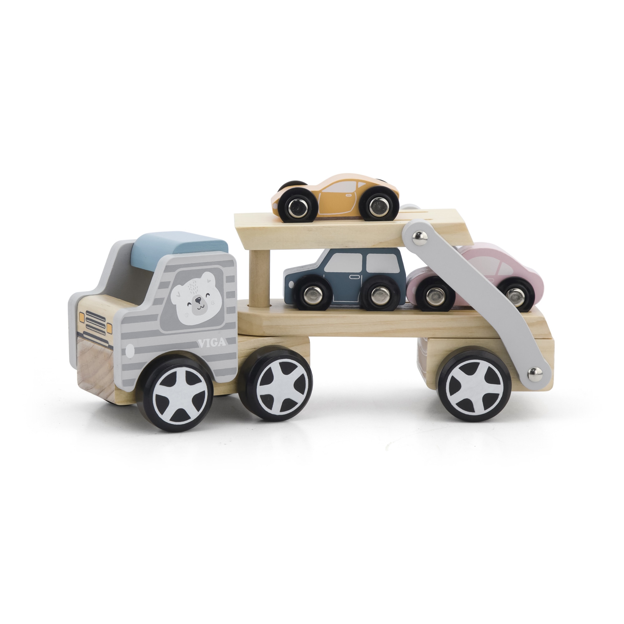 Camion transportor cu 3 masinute PolarB, Viga