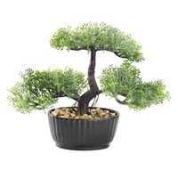planta artificiala decorativa bonsai in ghiveci 23x15x18 cm verde imagen 48_0_
0
