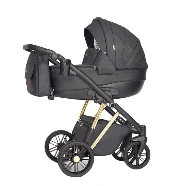 Carucior 3 in 1 LEXXO Gold Black,Krausman