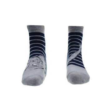 Sosete pentru baieti Milusie 2265-CND, Gri, 15-17 cm Sosete pentru baieti Milusie 2265-CND, Gri, 15-17 cm
