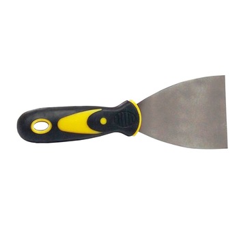 Spaclu din otel, 40mm, maner cauciucat Hardex Spaclu din otel, 40mm, maner cauciucat Hardex