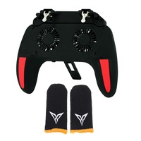 controler h10 2500mah cu 2 manusi profesionale bee flydigi yellow fibra carbon gaming pubg fortnite call of duty triggere mecanice baterie cooler racire telefon imagen 56_0_
0