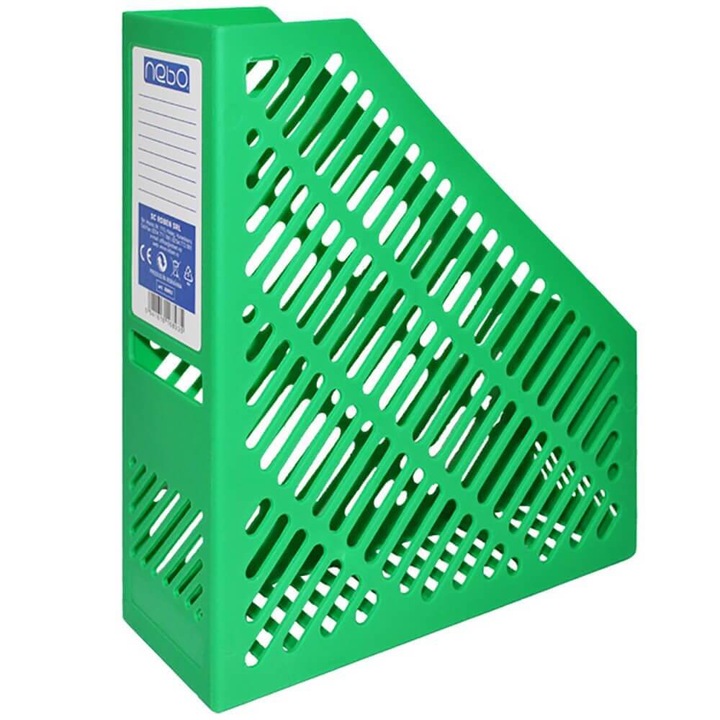 Suport Vertical din Plastic NEBO, Verde, Dimensiuni 288x84x247 mm