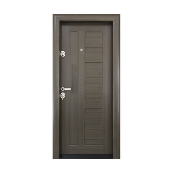Usa metalica cu mdf hidrofugat pentru exterior model 410 wenge, 880x2010 mm, deschidere dreapta Usa metalica cu mdf hidrofugat pentru exterior model 410 wenge, 880x2010 mm, deschidere dreapta