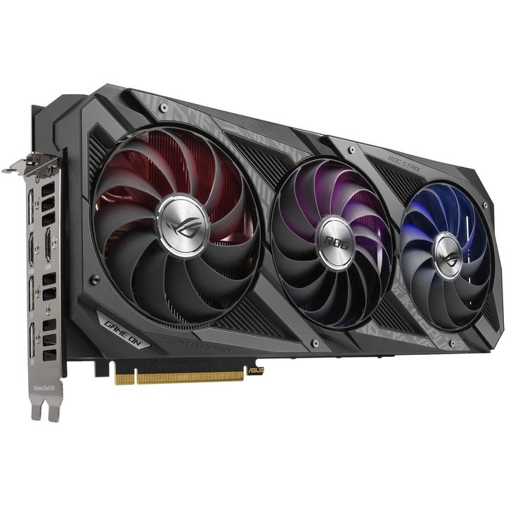 Asus ROG Strix GeForce RTX™️ 3070 Videokártya, 8GB, GDDR6, 256-bit