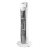 Ventilator turn Trisa Fresh Air 9331.70, 45W, 3 viteze, 75cm, oscilare, Alb