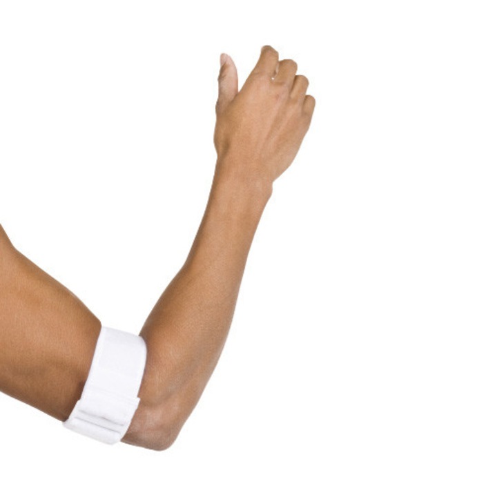 Protectie cot, Rucanor, Elastan, Alb, One Size