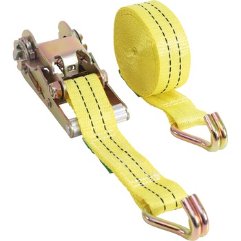 Chinga centura, banda de tensionare, cu clicket pentru ancorare, transport marfa, 6 m x 38 mm, BGS 3495 Chinga centura, banda de tensionare, cu clicket pentru ancorare, transport marfa, 6 m x 38 mm, BGS 3495
