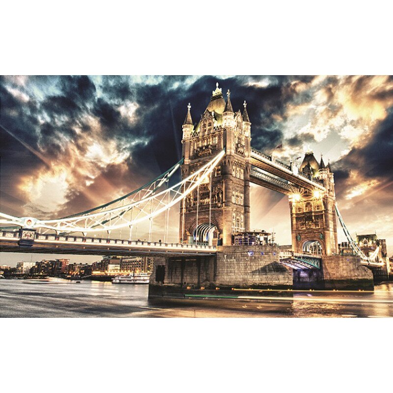 Fototapet consalnet urban cu pod 846VEXL marime 208cm x 146cm