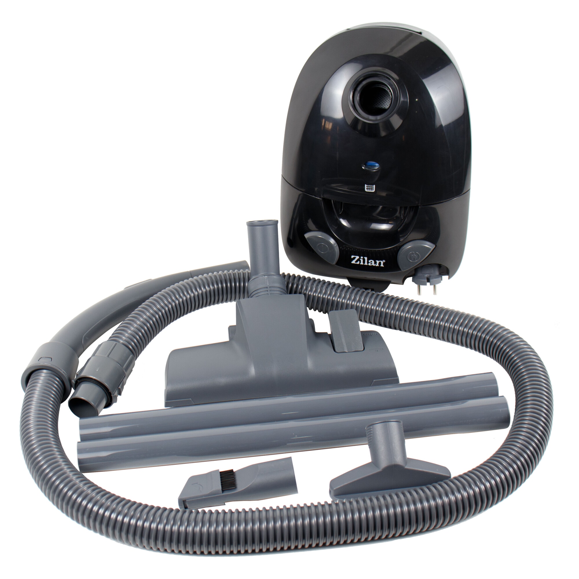 Aspirator cu sac ZILAN ZLN-8471, Negru Capacitate sac textil 2.0 l, Putere 1200W, Cordon electric retractabil 5 m